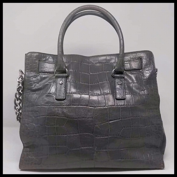 MICHAEL KORS LARGE NORTH SOUTH HAMILTON TOTE - Picture 4 of 8